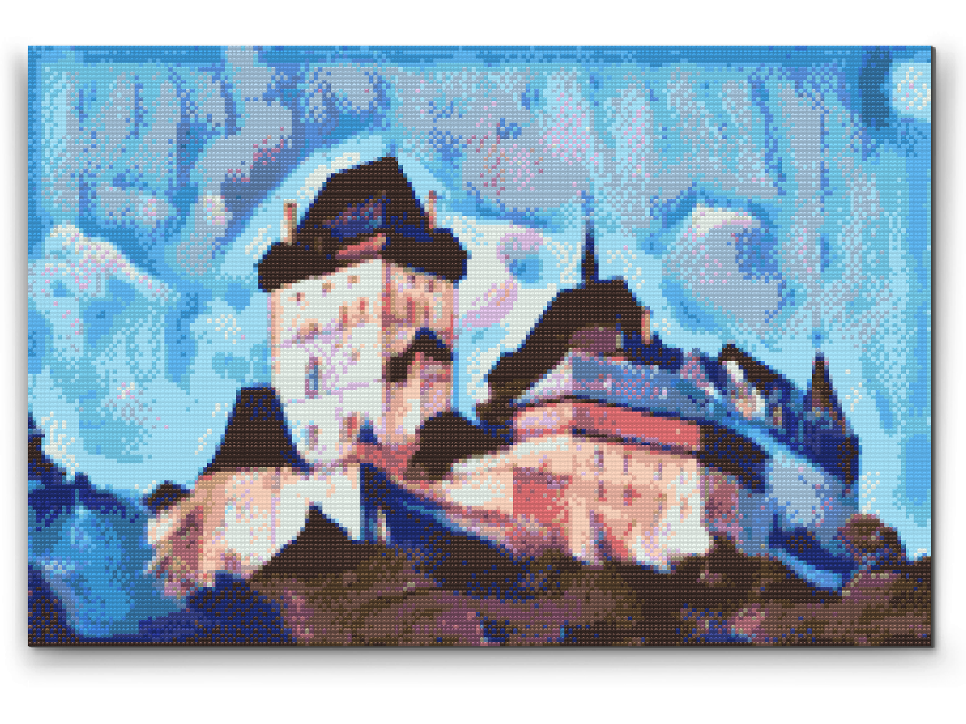 Diamantové malování - Karlštejn Castle